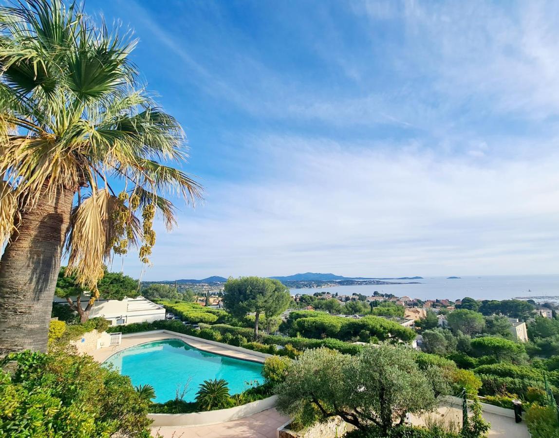 Vue Mer Panoramique Et Piscine Bandol Luaran gambar