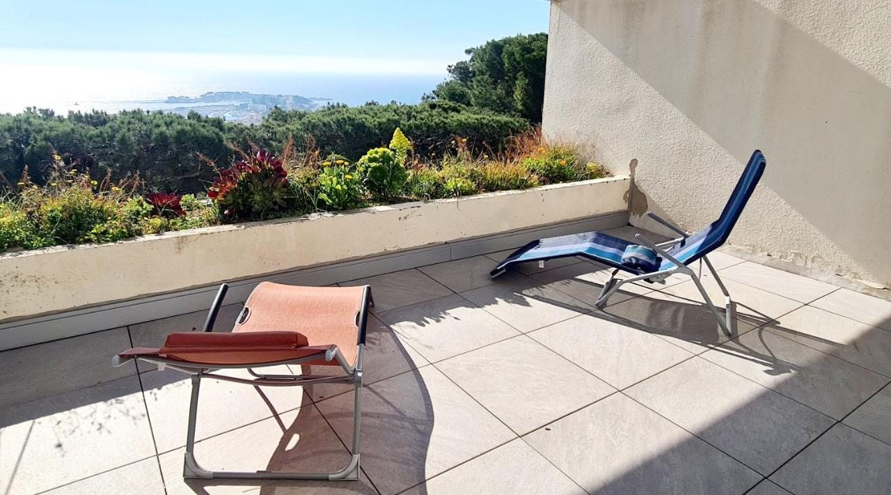 Vue Mer Panoramique Et Piscine Bandol Luaran gambar